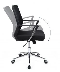 Loftscape Bürostuhl Luxey - Webstoff - Schwarz -Deutschland Stühle Verkaufs-Shop 1000235704 210118 06401100054 DETAILS P000000001000235704