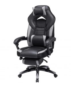 Loftscape Gaming Chair Sepx - Kunstleder - Schwarz / Grau -Deutschland Stühle Verkaufs-Shop 1000235714 210118 06413500120 DETAILS P000000001000235714