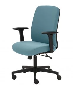 Mayer Sitzmöbel Bürodrehstuhl myTRITON III - Flachgewebe / Kunststoff - Türkis / Schwarz