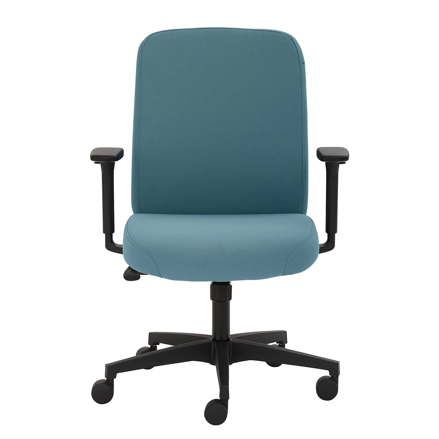 Mayer Sitzmöbel Bürodrehstuhl myTRITON III - Flachgewebe / Kunststoff - Türkis / Schwarz 2 Mayer Sitzmöbel Bürodrehstuhl myTRITON III - Flachgewebe / Kunststoff - Türkis / Schwarz – Bild 2