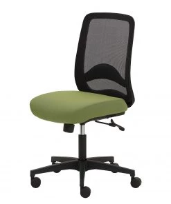 Mayer Sitzmöbel Bürodrehstuhl myTRITON I - Flachgewebe / Kunststoff - Kiwigrün / Schwarz