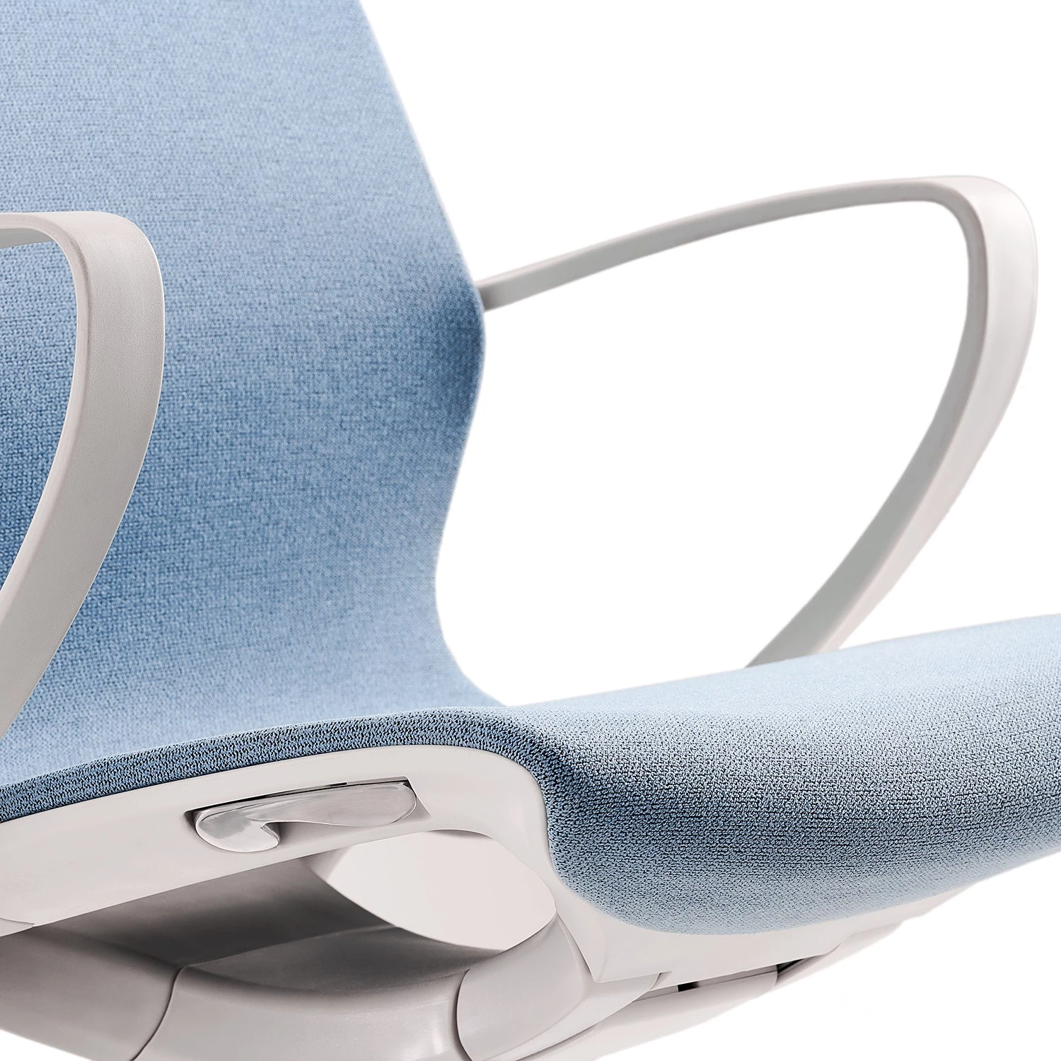 Mayer Sitzmöbel Bürodrehstuhl myMORRIS - Flachgewebe / Kunststoff - Hellblau / Weiß 5 Mayer Sitzmöbel Bürodrehstuhl myMORRIS - Flachgewebe / Kunststoff - Hellblau / Weiß – Bild 5