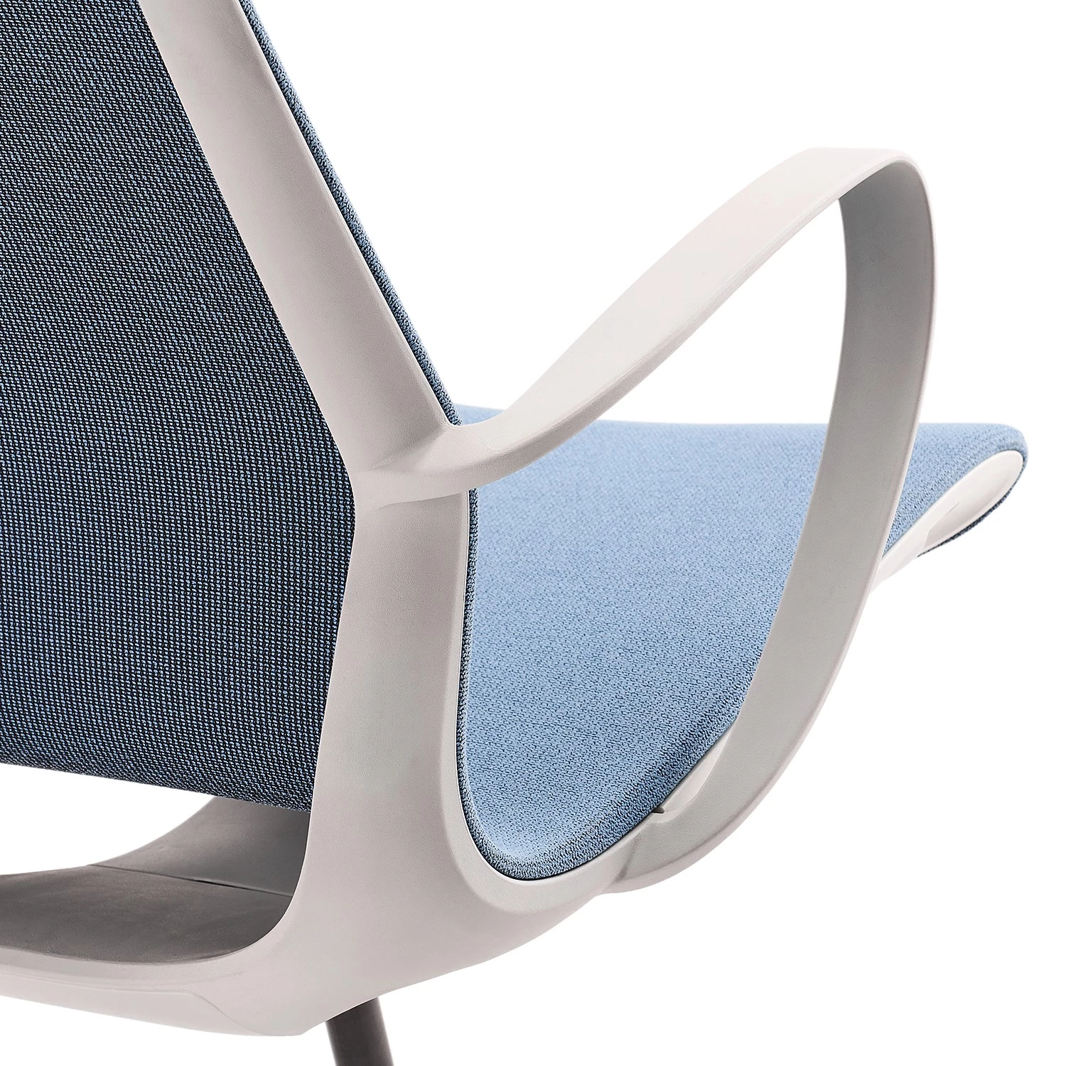 Mayer Sitzmöbel Bürodrehstuhl myMORRIS - Flachgewebe / Kunststoff - Hellblau / Weiß 6 Mayer Sitzmöbel Bürodrehstuhl myMORRIS - Flachgewebe / Kunststoff - Hellblau / Weiß – Bild 6