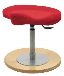 Mayer Sitzmöbel Kinderpendelhocker myERGOSIT - Flachgewebe / Stahl - Rot