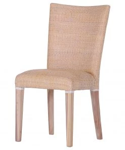 Naturoo Polsterstuhl Morbier - Rattan / Mahagoni massiv - Rattan /