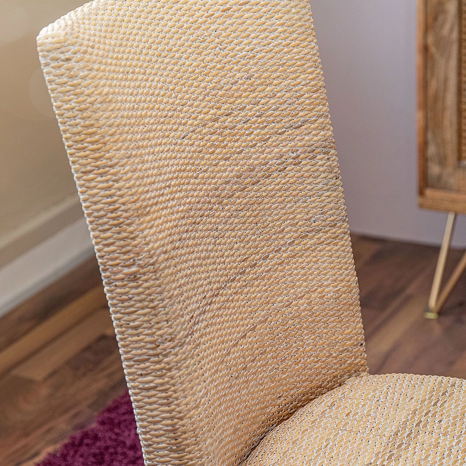 Naturoo Polsterstuhl Morbier - Rattan / Mahagoni massiv - Rattan / 8 Naturoo Polsterstuhl Morbier - Rattan / Mahagoni massiv - Rattan / – Bild 8