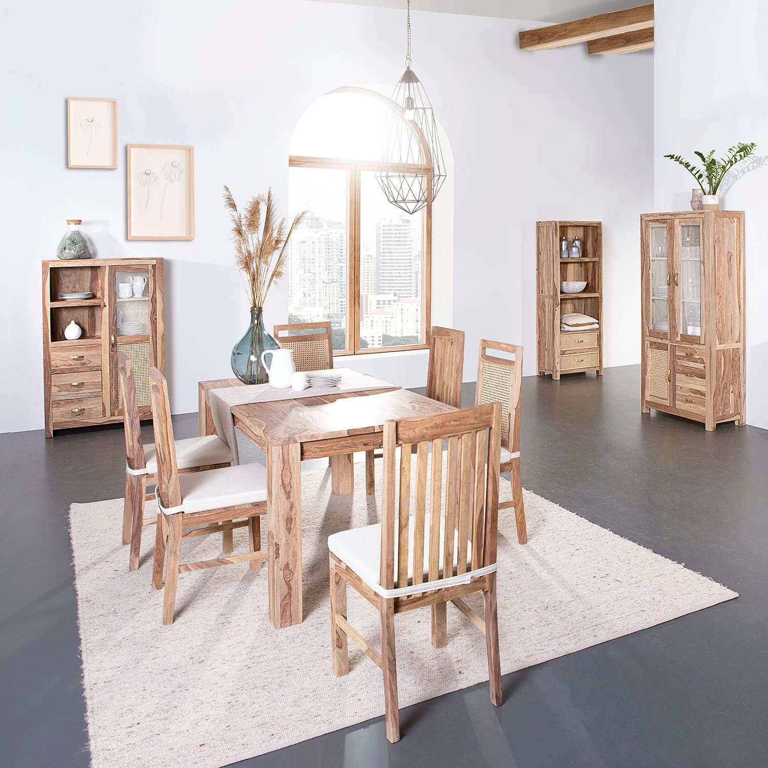 Naturoo Esszimmerstuhl Rodern (2er-Set) - Sheesham massiv / Sheesham 2 Naturoo Esszimmerstuhl Rodern (2er-Set) - Sheesham massiv / Sheesham – Bild 2