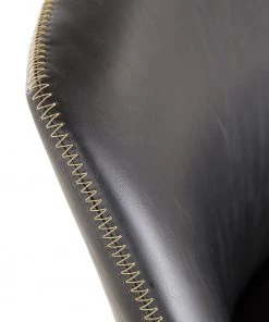 Red Living Armlehnenstuhl Urbes - Kunstleder / Eisen - Schwarz / Schwarz -Deutschland Stühle Verkaufs-Shop 1000240179 210115 08045700047 DETAILS P000000001000240179