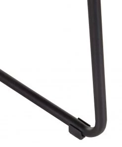 Red Living Armlehnenstuhl Urbes - Kunstleder / Eisen - Schwarz / Schwarz -Deutschland Stühle Verkaufs-Shop 1000240179 210115 08050000049 DETAILS P000000001000240179