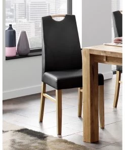 Naturoo Polsterstuhl Lullin (2er-Set) - Wildeiche massiv - Schwarz -Deutschland Stühle Verkaufs-Shop 1000242066 210121 15550900014 MOOD DETAILS P000000001000242066 mood