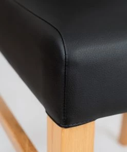 Naturoo Polsterstuhl Lullin (2er-Set) - Wildeiche massiv - Schwarz -Deutschland Stühle Verkaufs-Shop 1000242066 210121 15550900015 DETAILS P000000001000242066