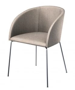 Now! by hülsta Armlehnenstuhl hülsta now S19-1 II - Beige meliert