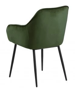 Jack & Alice Armlehnenstuhl Magrin (2er-Set) - Samt / Eisen - Dunkelgrün -Deutschland Stühle Verkaufs-Shop 1000246557 210209 12132000007 DETAILS P000000001000246557 2