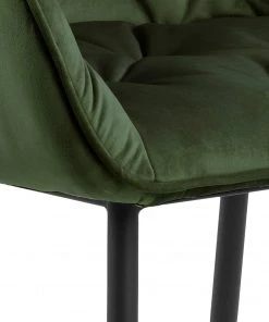 Jack & Alice Armlehnenstuhl Magrin (2er-Set) - Samt / Eisen - Dunkelgrün -Deutschland Stühle Verkaufs-Shop 1000246557 210209 12132000012 DETAILS P000000001000246557 2