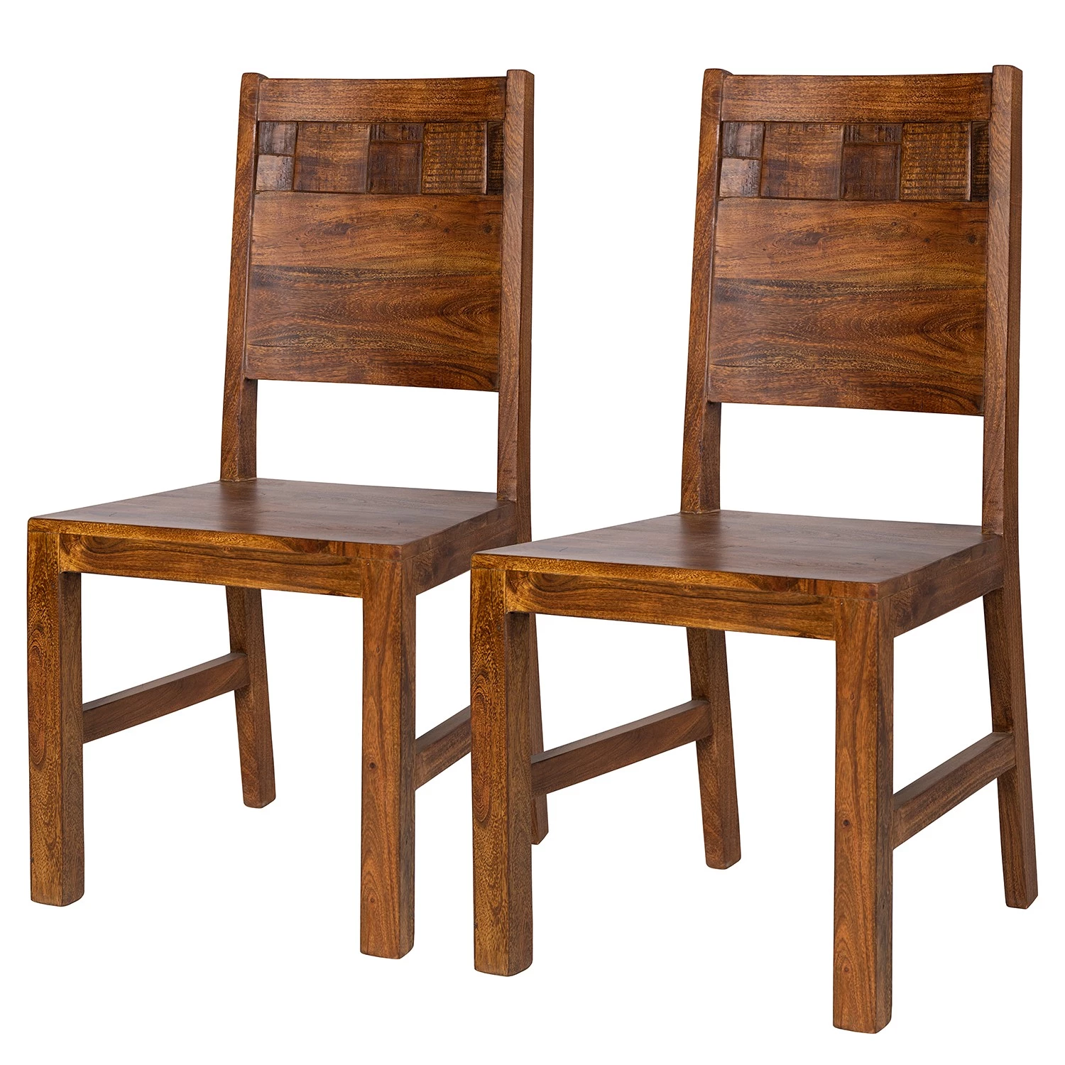 Wolf-Möbel Esszimmerstuhl Jegun (2er-Set) - Akazie massiv 1 Wolf-Möbel Esszimmerstuhl Jegun (2er-Set) - Akazie massiv