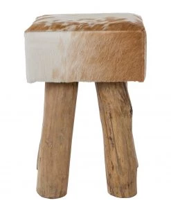 My Flair Fellhocker Buoux I - Kuhfell / Tanne massiv -Deutschland Stühle Verkaufs-Shop 1000252412 210317 11322400026 DETAILS P000000001000252412