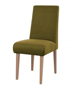 Loftscape Polsterstuhl Juillac - Flachgewebe - Flachgewebe Olea: Olivgrün