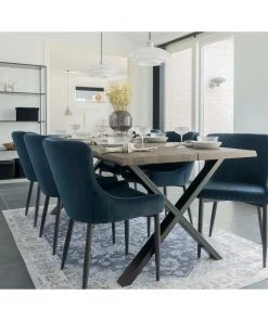 Red Living Polsterstuhl Batilly I - Samt / Stahl - Marineblau -Deutschland Stühle Verkaufs-Shop 1000254094 210317 15102200027 MOOD DETAILS P000000001000254094 mood