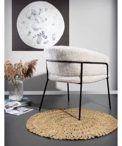 Red Living Armlehnenstuhl Bonneville - Microfaser / Eisen - Weiß / Schwarz 9 Red Living Armlehnenstuhl Bonneville - Microfaser / Eisen - Weiß / Schwarz -Deutschland Stühle Verkaufs-Shop 1000255597 210330 14171700006 MOOD DETAILS P000000001000255597 mood