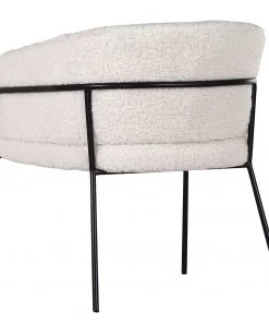 Red Living Armlehnenstuhl Bonneville - Microfaser / Eisen - Weiß / Schwarz 11 Red Living Armlehnenstuhl Bonneville - Microfaser / Eisen - Weiß / Schwarz -Deutschland Stühle Verkaufs-Shop 1000255597 210330 14171900008 DETAILS P000000001000255597