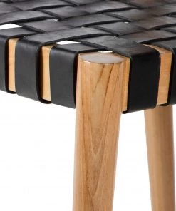 Ars manufacti Esszimmerstuhl Bourbourg - Echtleder / Teak massiv - Schwarz / Teak 18 Ars manufacti Esszimmerstuhl Bourbourg - Echtleder / Teak massiv - Schwarz / Teak -Deutschland Stühle Verkaufs-Shop 1000257228 220818 036 DETAILS P000000001000257228