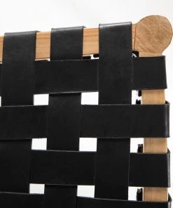 Ars manufacti Esszimmerstuhl Bourbourg - Echtleder / Teak massiv - Schwarz / Teak 19 Ars manufacti Esszimmerstuhl Bourbourg - Echtleder / Teak massiv - Schwarz / Teak -Deutschland Stühle Verkaufs-Shop 1000257228 220818 037 DETAILS P000000001000257228