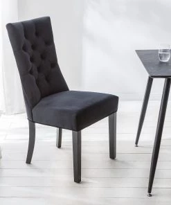 Maison Belfort Polsterstuhl Waroona II (2er-Set) - Schwarz - Schwarz -Deutschland Stühle Verkaufs-Shop 1000260656 220622 021 MOOD DETAILS P000000001000260656 mood