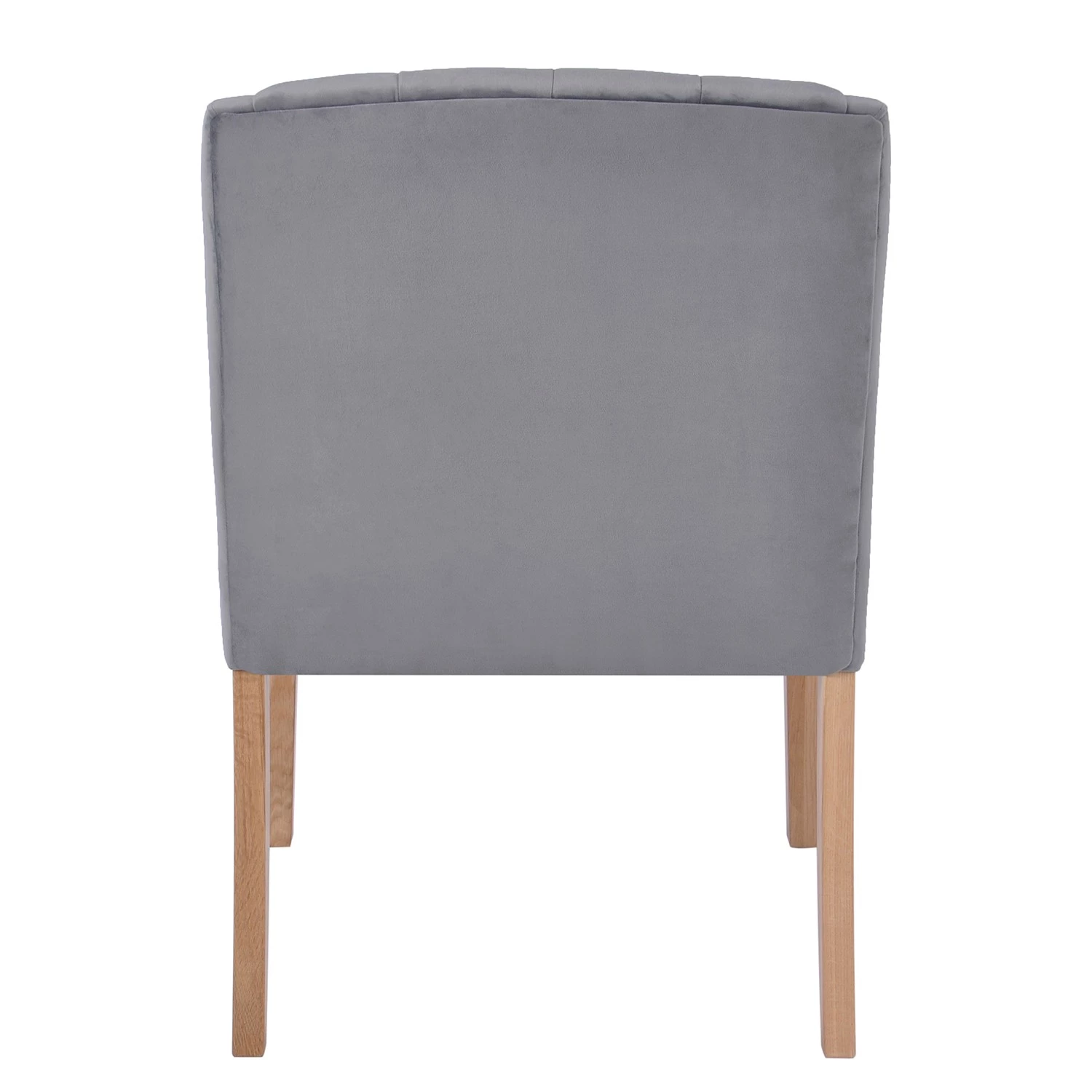 Maison Belfort Armlehnenstuhl Austin II - Grau - Eiche Hell 6 Maison Belfort Armlehnenstuhl Austin II - Grau - Eiche Hell – Bild 6