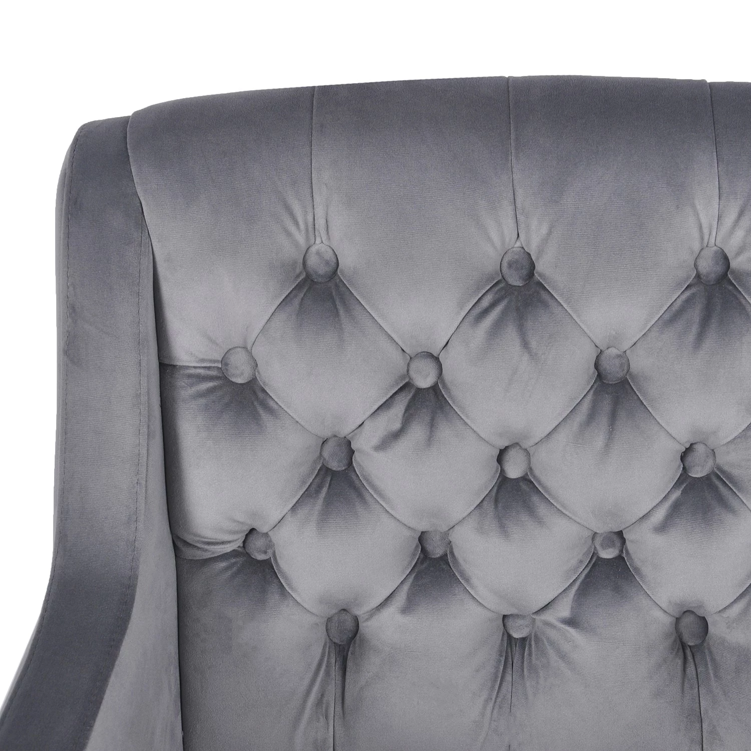 Maison Belfort Armlehnenstuhl Austin II - Grau - Eiche Hell 7 Maison Belfort Armlehnenstuhl Austin II - Grau - Eiche Hell – Bild 7