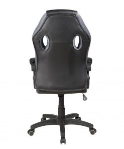 Duo Collection Bürostuhl Riley - Kunstleder & Netzstoff - Grau / Schwarz -Deutschland Stühle Verkaufs-Shop 1000261316 210423 14033600007 DETAILS P000000001000261316