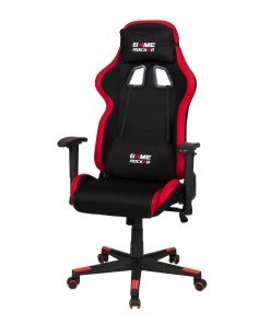 Duo Collection Gamingchair Game-Rocker G-10 II - Webstoff / Nylon - Rot / Schwarz