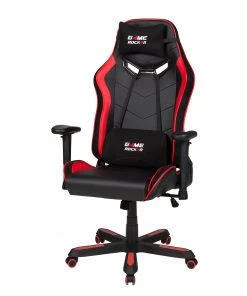 Duo Collection Gamingchair Game-Rocker G-30 XXL - Kunstleder & Microfaser / Nylon - Rot / Schwarz