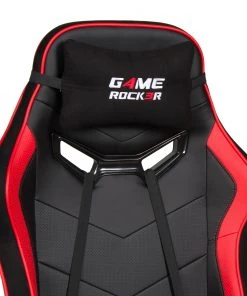 Duo Collection Gamingchair Game-Rocker G-30 XXL - Kunstleder & Microfaser / Nylon - Rot / Schwarz -Deutschland Stühle Verkaufs-Shop 1000261348 210423 14050700061 DETAILS P000000001000261348