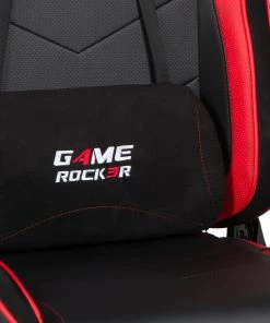 Duo Collection Gamingchair Game-Rocker G-30 XXL - Kunstleder & Microfaser / Nylon - Rot / Schwarz -Deutschland Stühle Verkaufs-Shop 1000261348 210423 14050800062 DETAILS P000000001000261348