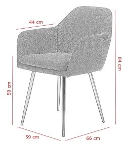 Red Living Armlehnenstuhl Turtola (2er-Set) - Lichtgrau -Deutschland Stühle Verkaufs-Shop 1000263428 210430 11490900159 SKETCH DETAILS P000000001000263428 sketch