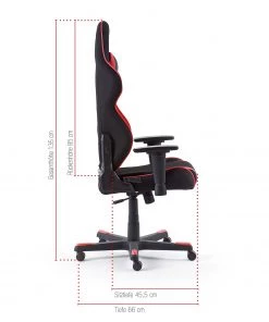 DXRacer Gaming Chair Racing R86 - Schwarz / Rot -Deutschland Stühle Verkaufs-Shop 1000264474 210521 07362600052 SKETCH DETAILS P000000001000264474 sketch