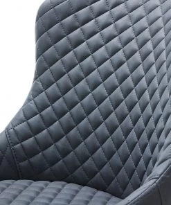 Red Living Esszimmerstuhl Elbi I (2er-Set) - Kunstleder / Metall - Anthrazit / Schwarz -Deutschland Stühle Verkaufs-Shop 1000266934 210525 14342200038 DETAILS P000000001000266934