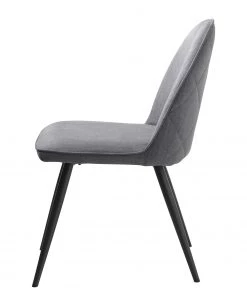 Red Living Esszimmerstuhl Delvin (2er-Set) - Webstoff / Metall - Grau / Schwarz -Deutschland Stühle Verkaufs-Shop 1000266966 210525 14343000197 DETAILS P000000001000266966