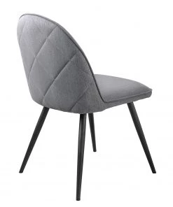 Red Living Esszimmerstuhl Delvin (2er-Set) - Webstoff / Metall - Grau / Schwarz -Deutschland Stühle Verkaufs-Shop 1000266966 210525 14343000199 DETAILS P000000001000266966