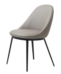 Red Living Esszimmerstuhl Cheia - Lichtgrau