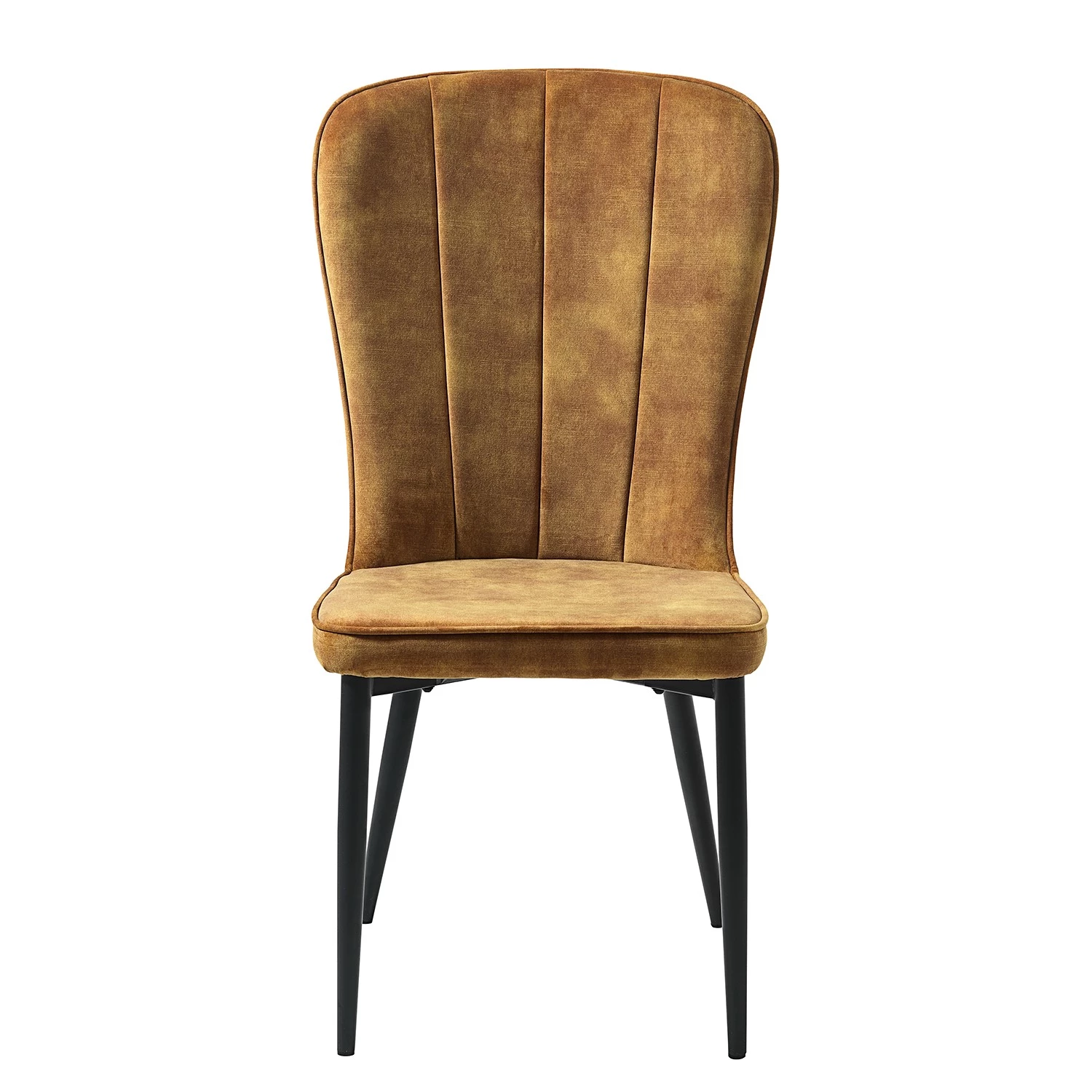 Red Living Esszimmerstuhl Chilo (2er-Set) - Currygelb 2 Red Living Esszimmerstuhl Chilo (2er-Set) - Currygelb – Bild 2