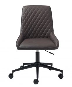 Red Living Bürodrehstuhl Dela II - Kunstleder / Metall - Dunkelbraun / Schwarz 8 Red Living Bürodrehstuhl Dela II - Kunstleder / Metall - Dunkelbraun / Schwarz -Deutschland Stühle Verkaufs-Shop 1000267003 210615 08400800003 DETAILS P000000001000267003