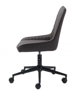 Red Living Bürodrehstuhl Dela II - Kunstleder / Metall - Dunkelbraun / Schwarz 9 Red Living Bürodrehstuhl Dela II - Kunstleder / Metall - Dunkelbraun / Schwarz -Deutschland Stühle Verkaufs-Shop 1000267003 210615 08400900004 DETAILS P000000001000267003