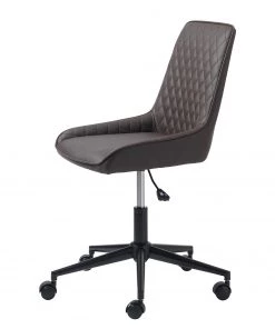 Red Living Bürodrehstuhl Dela II - Kunstleder / Metall - Dunkelbraun / Schwarz 10 Red Living Bürodrehstuhl Dela II - Kunstleder / Metall - Dunkelbraun / Schwarz -Deutschland Stühle Verkaufs-Shop 1000267003 210615 08401000006 DETAILS P000000001000267003