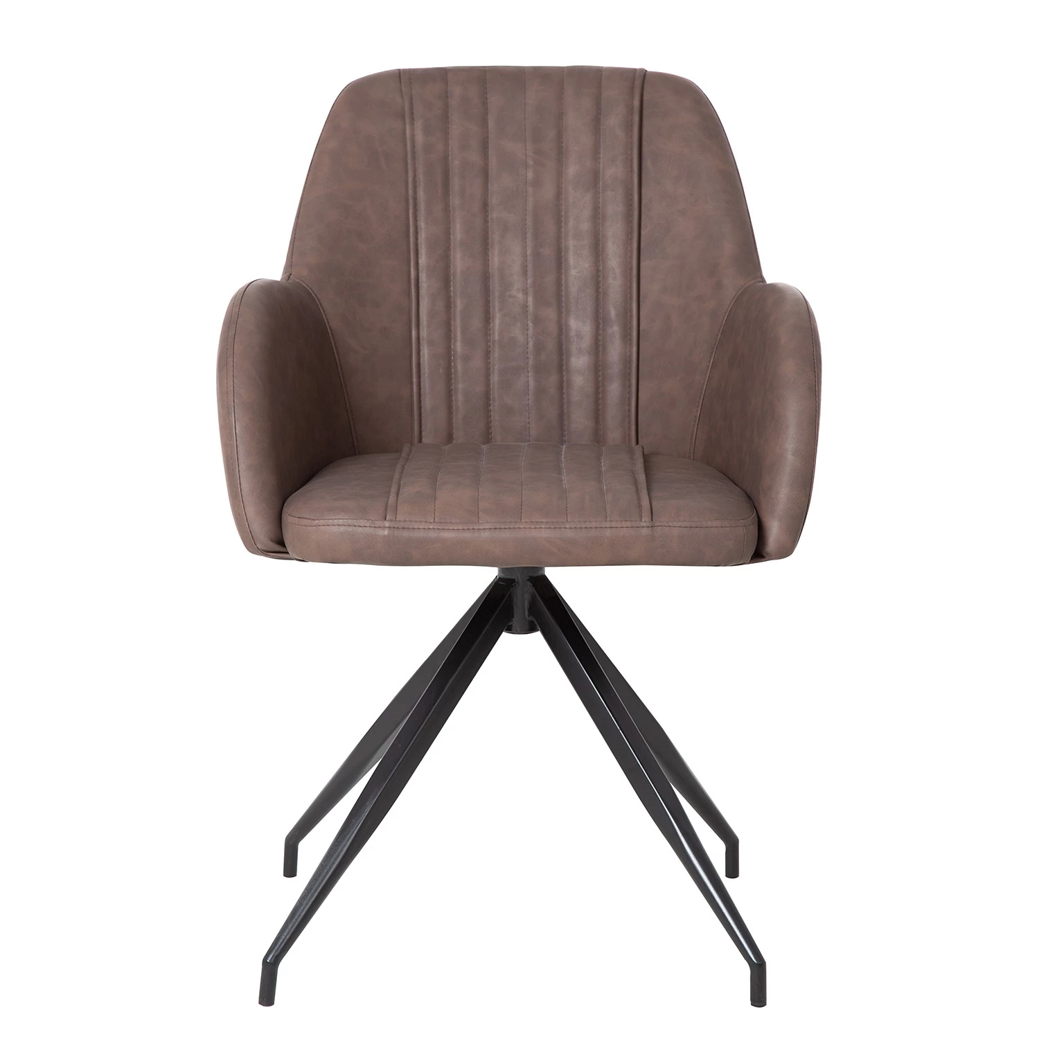 Ars manufacti Armlehnenstuhl Asola - Vintage Braun 2 Ars manufacti Armlehnenstuhl Asola - Vintage Braun – Bild 2