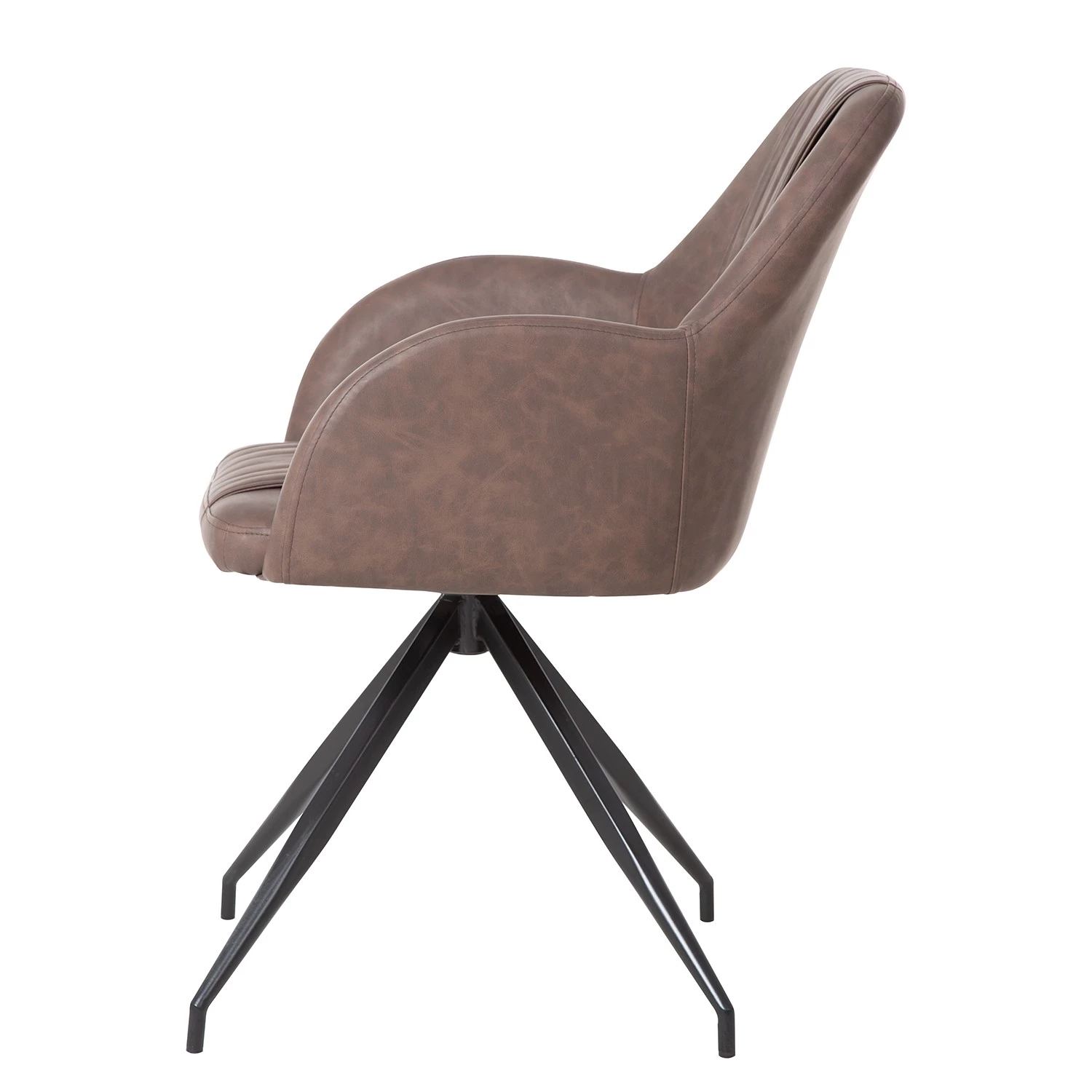 Ars manufacti Armlehnenstuhl Asola - Vintage Braun 3 Ars manufacti Armlehnenstuhl Asola - Vintage Braun – Bild 3