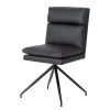Fredriks Bürostuhl Abud - Kunstleder / Stahl - Schwarz