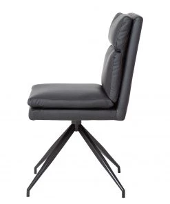 Fredriks Bürostuhl Abud - Kunstleder / Stahl - Schwarz -Deutschland Stühle Verkaufs-Shop 1000267826 220823 040 DETAILS P000000001000267826