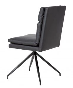 Fredriks Bürostuhl Abud - Kunstleder / Stahl - Schwarz -Deutschland Stühle Verkaufs-Shop 1000267826 220823 045 DETAILS P000000001000267826