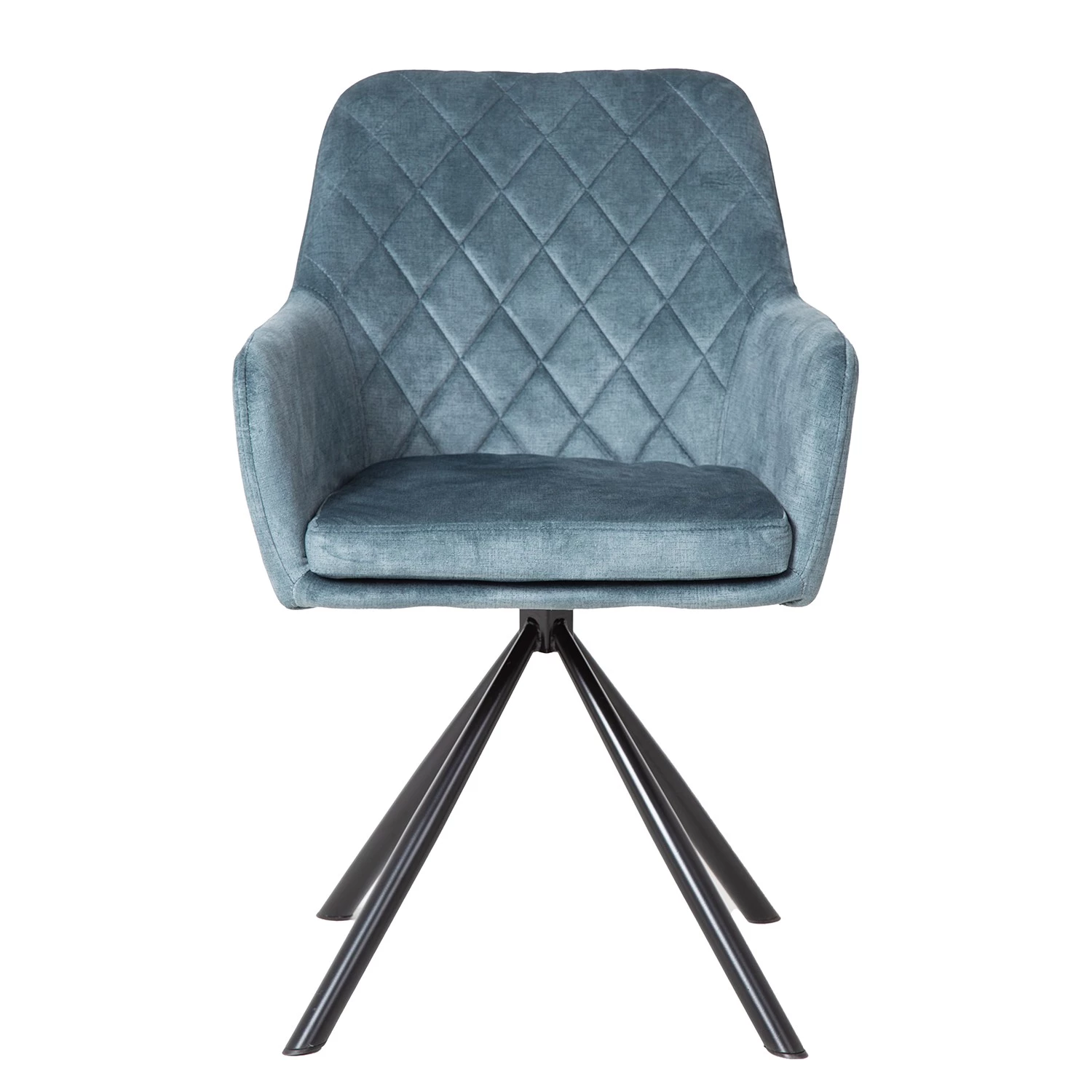 Fredriks Armlehnenstuhl Beed - Blaugrau 2 Fredriks Armlehnenstuhl Beed - Blaugrau – Bild 2